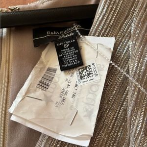 R and M Richard’s gown 12P gold, never worn with tags. Paid $159, $60 obo